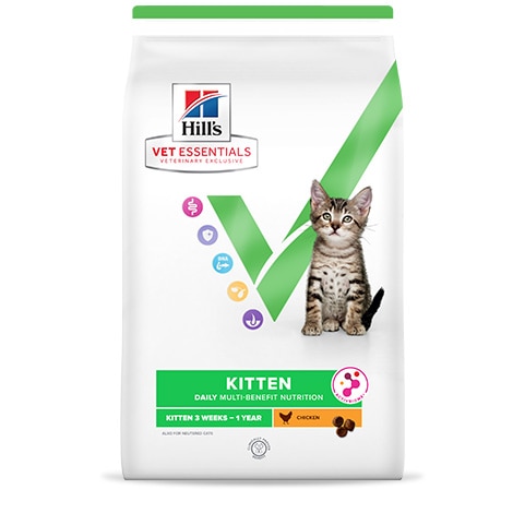 Multi-Benefit Hill's Kitten Cat Food Packshot