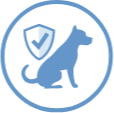dog shield icon